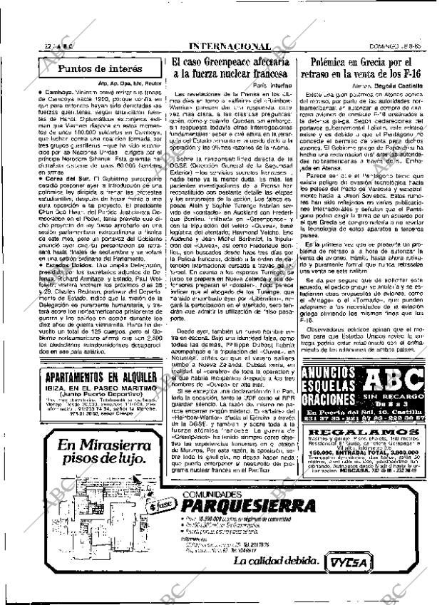 ABC MADRID 18-08-1985 página 22