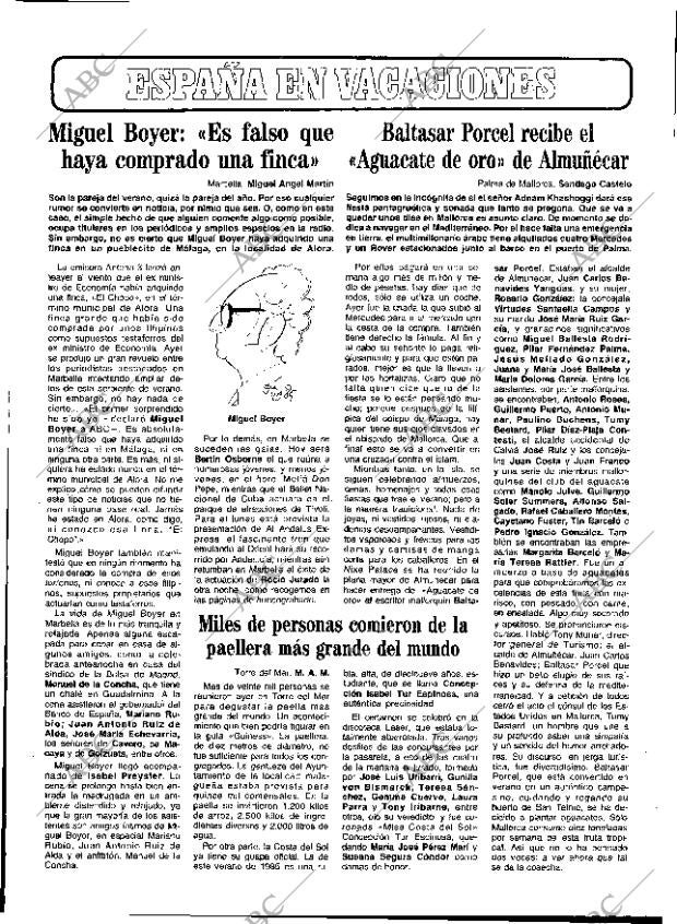 ABC MADRID 18-08-1985 página 29