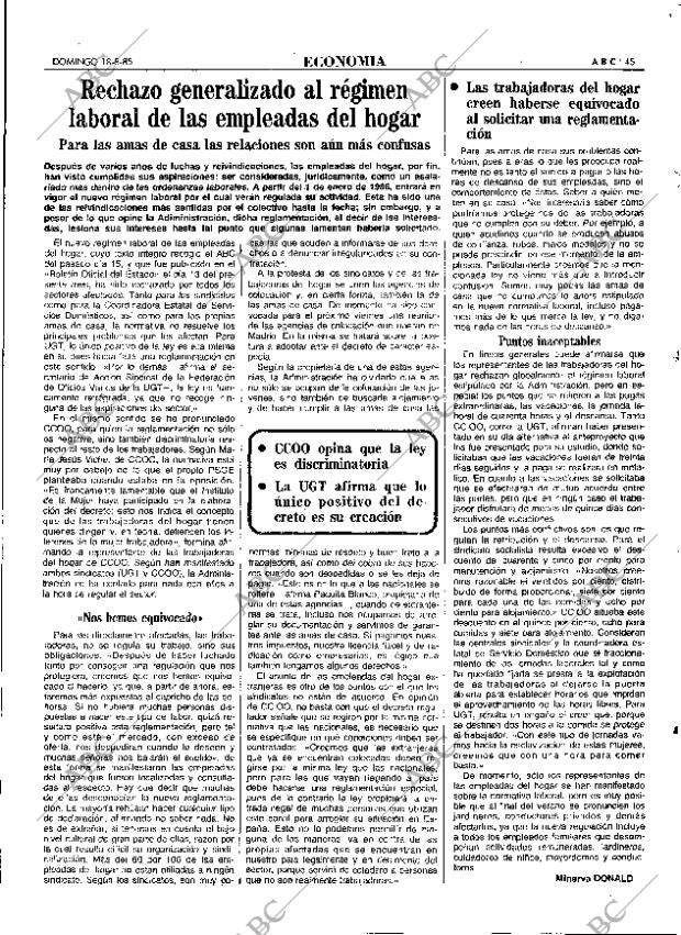 ABC MADRID 18-08-1985 página 45
