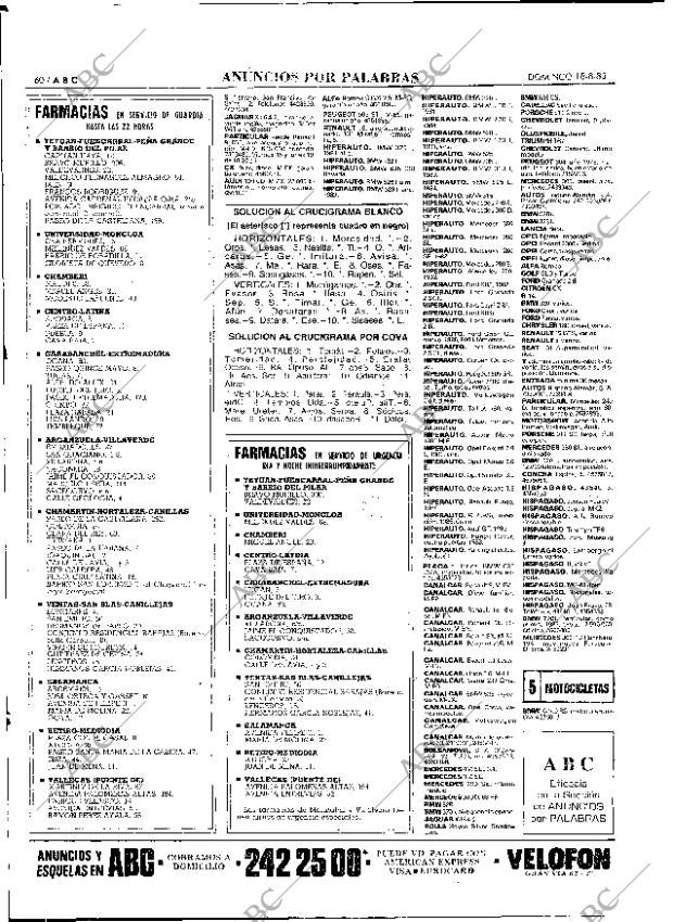 ABC MADRID 18-08-1985 página 60