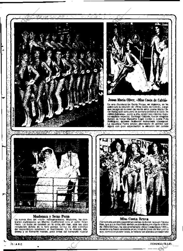 ABC MADRID 18-08-1985 página 76