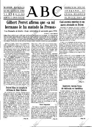 ABC MADRID 18-08-1985 página 9