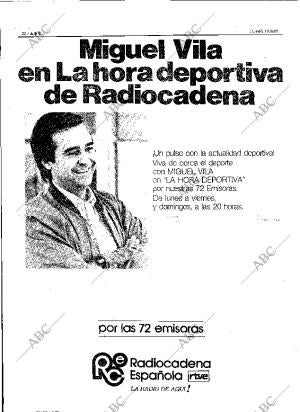 ABC MADRID 19-08-1985 página 22