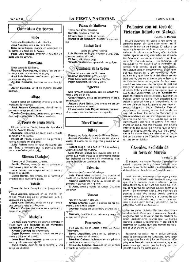 ABC MADRID 19-08-1985 página 34