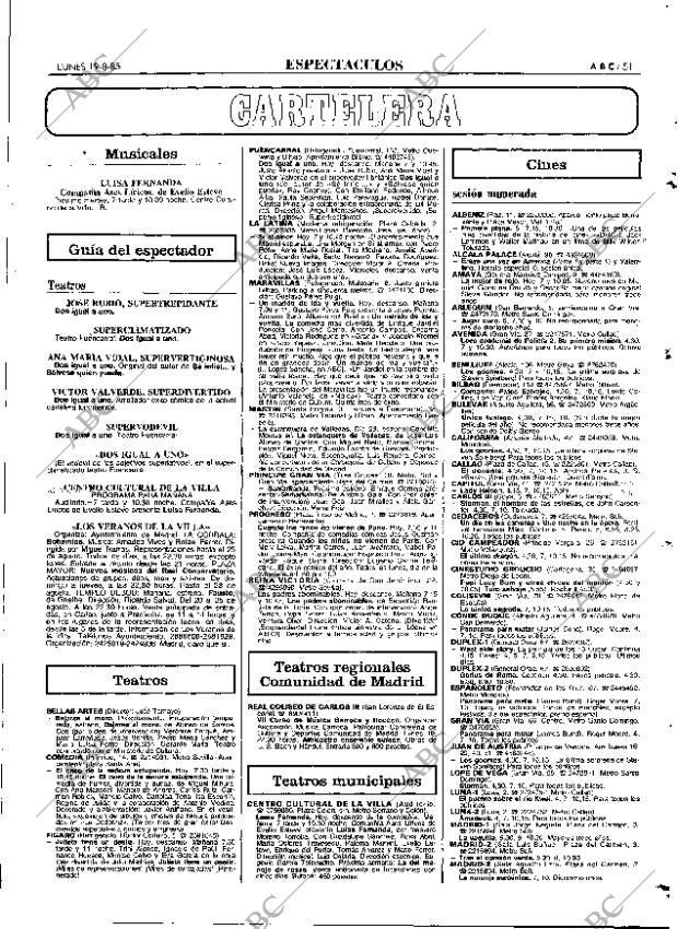ABC MADRID 19-08-1985 página 51