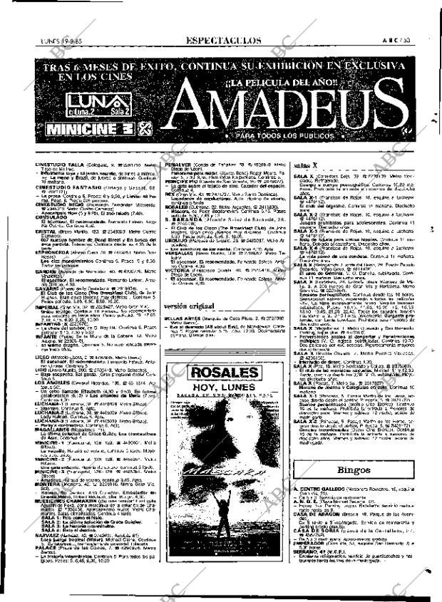 ABC MADRID 19-08-1985 página 53