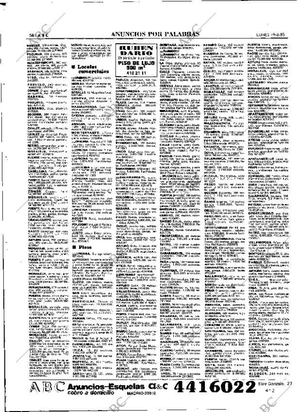 ABC MADRID 19-08-1985 página 58