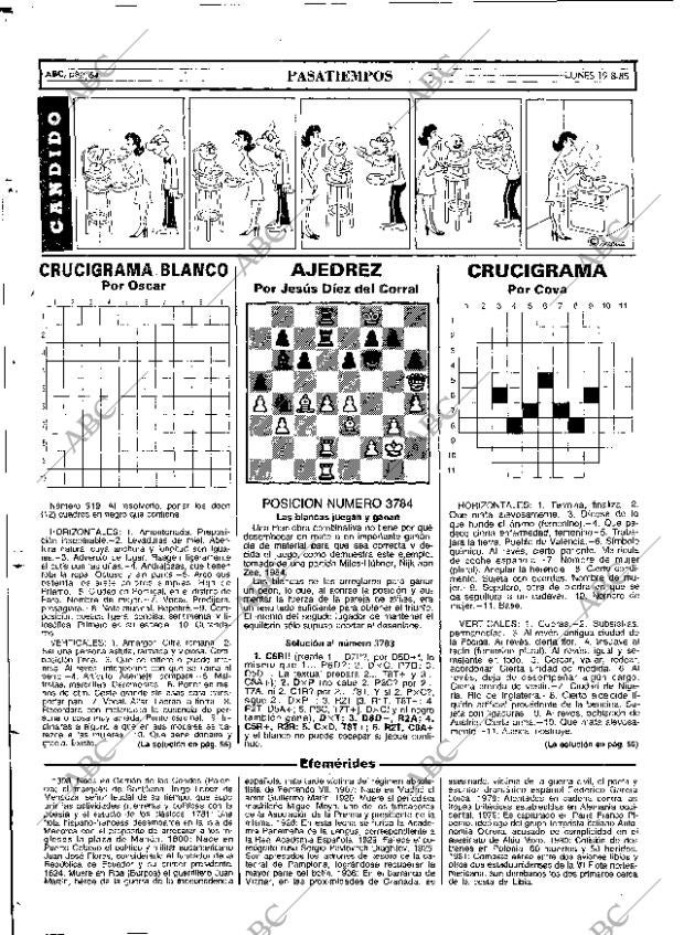 ABC MADRID 19-08-1985 página 64