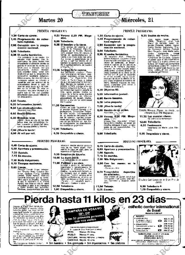 ABC MADRID 20-08-1985 página 71
