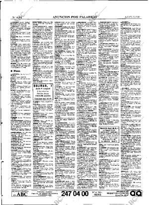 ABC MADRID 22-08-1985 página 58