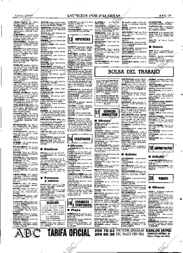 ABC MADRID 22-08-1985 página 59
