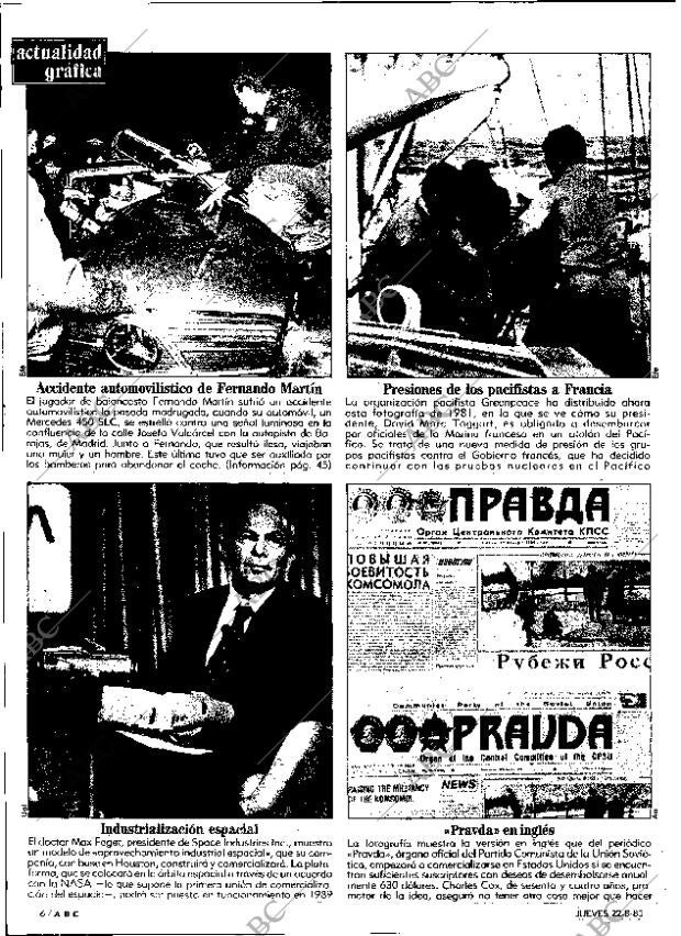 ABC MADRID 22-08-1985 página 6