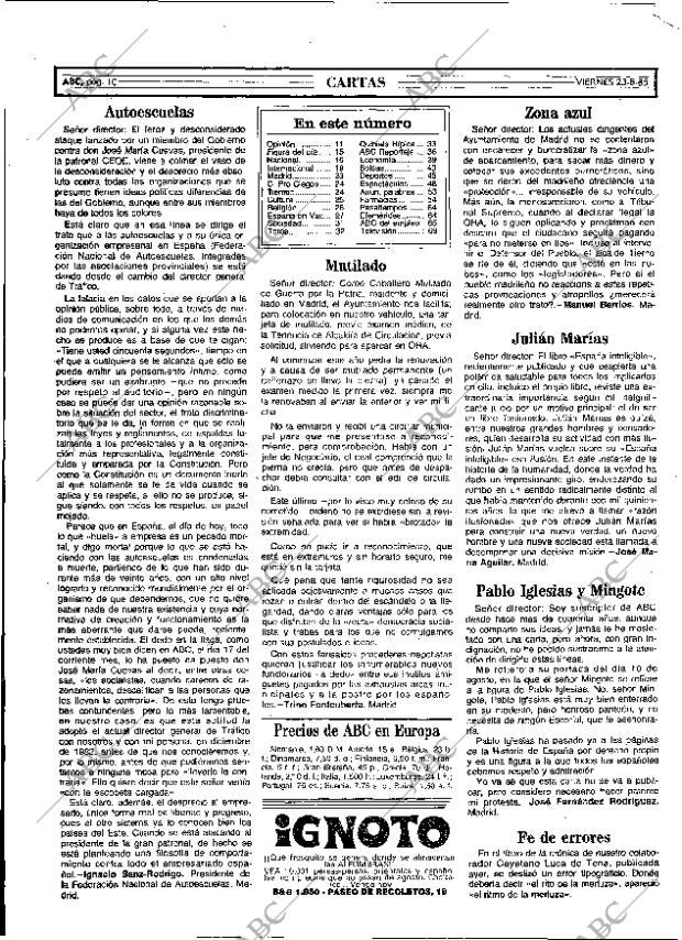 ABC MADRID 23-08-1985 página 10