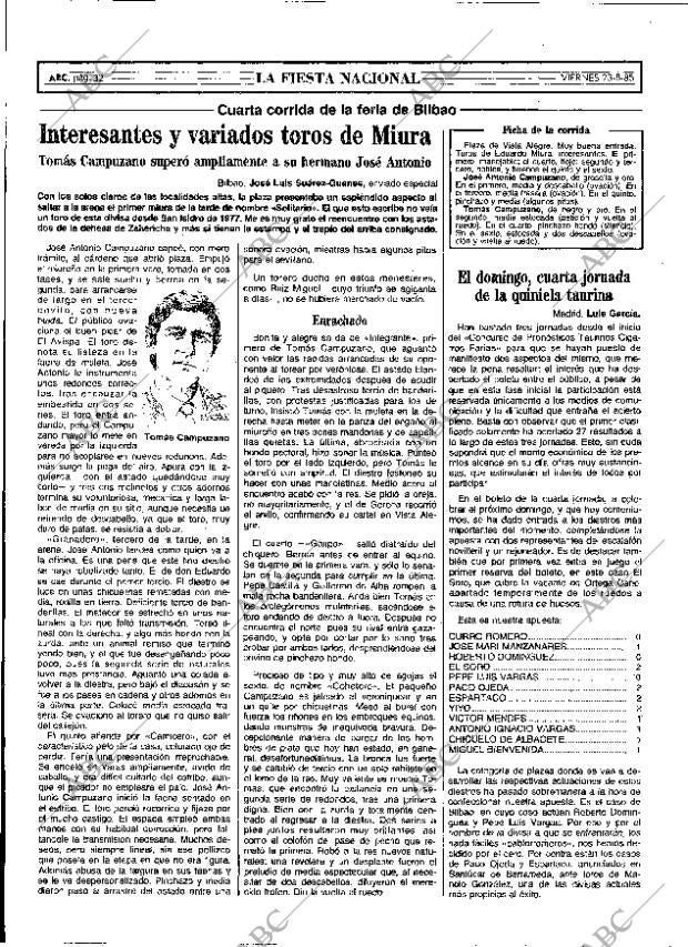 ABC MADRID 23-08-1985 página 32