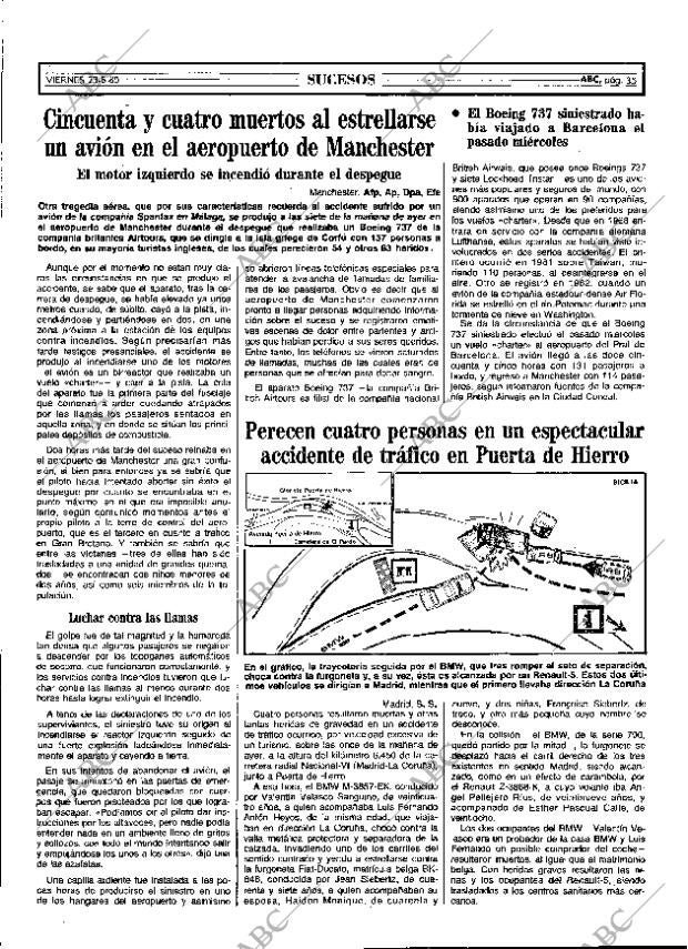 ABC MADRID 23-08-1985 página 35
