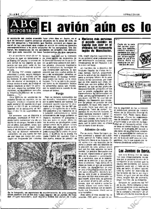 ABC MADRID 23-08-1985 página 36