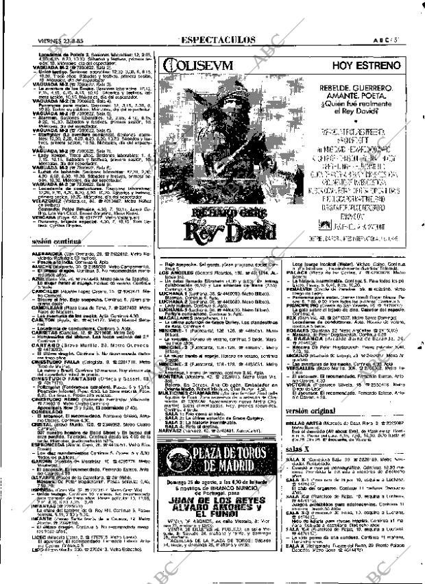 ABC MADRID 23-08-1985 página 51