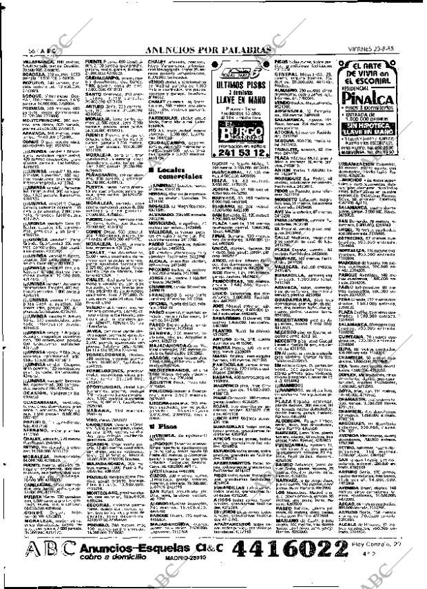 ABC MADRID 23-08-1985 página 56