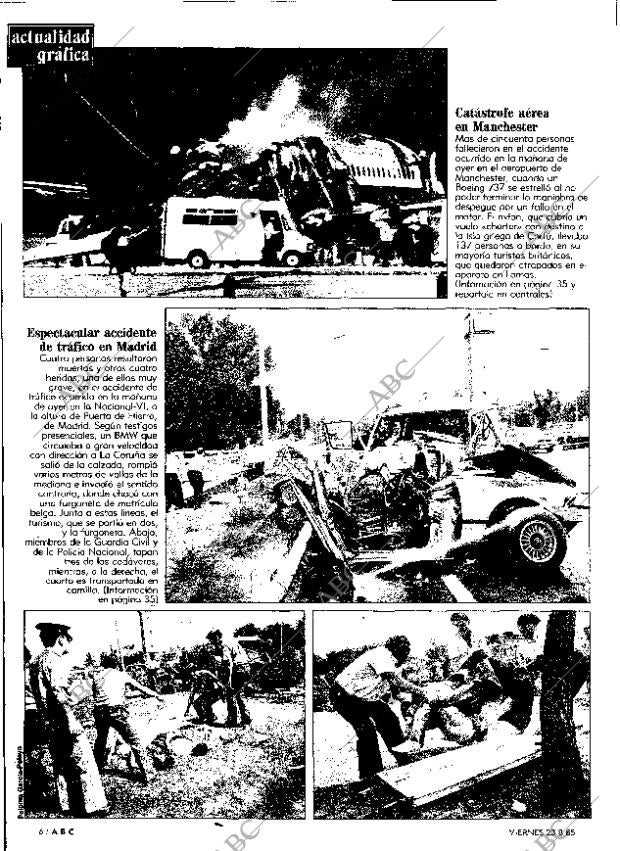ABC MADRID 23-08-1985 página 6