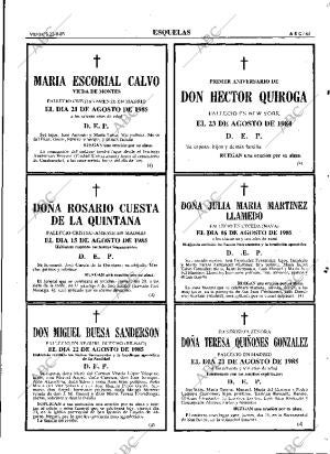 ABC MADRID 23-08-1985 página 63