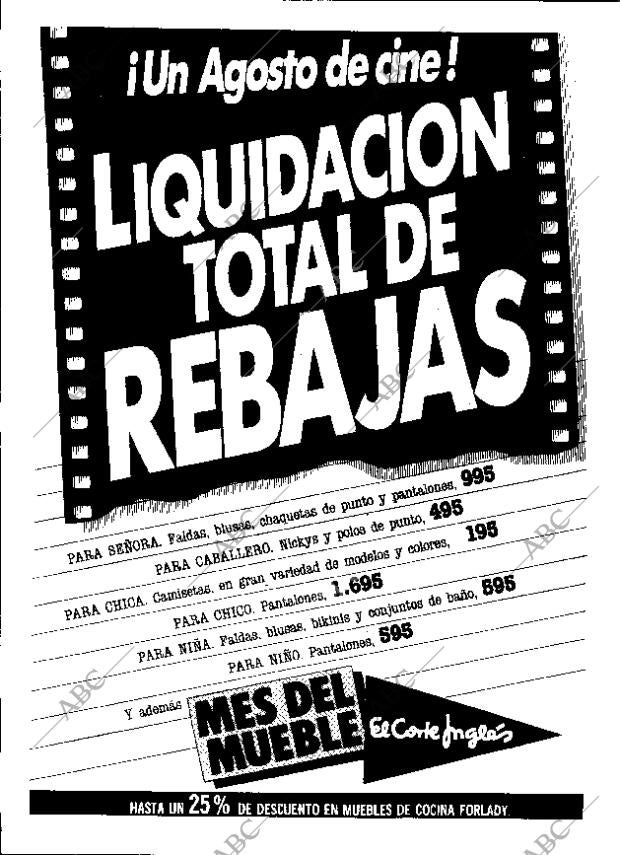 ABC MADRID 23-08-1985 página 8