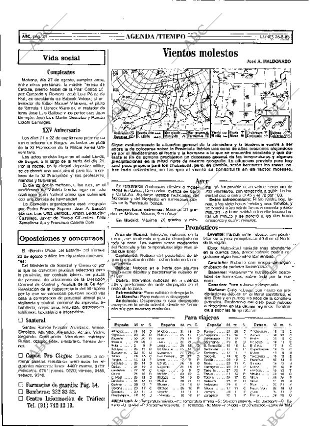 ABC MADRID 26-08-1985 página 24