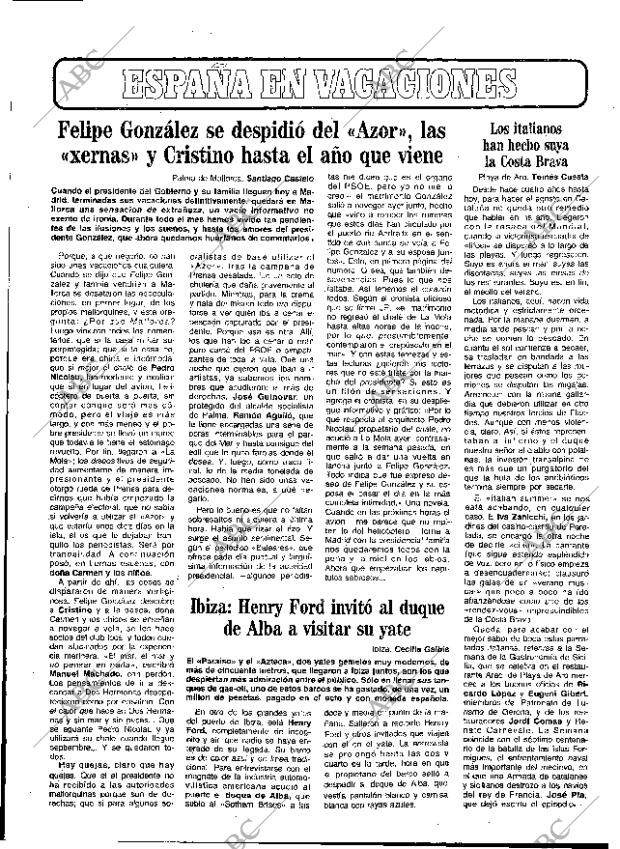 ABC MADRID 26-08-1985 página 29