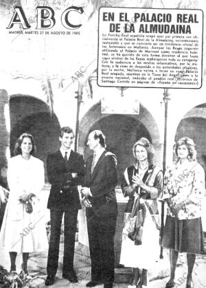 ABC MADRID 27-08-1985 página 1