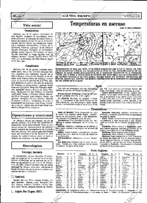 ABC MADRID 27-08-1985 página 24