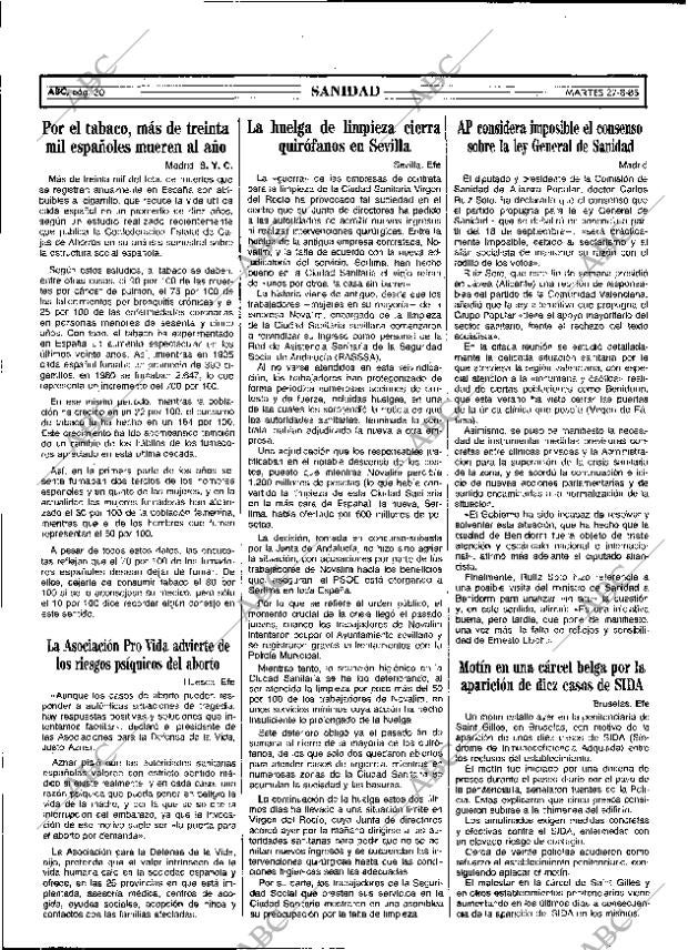 ABC MADRID 27-08-1985 página 30