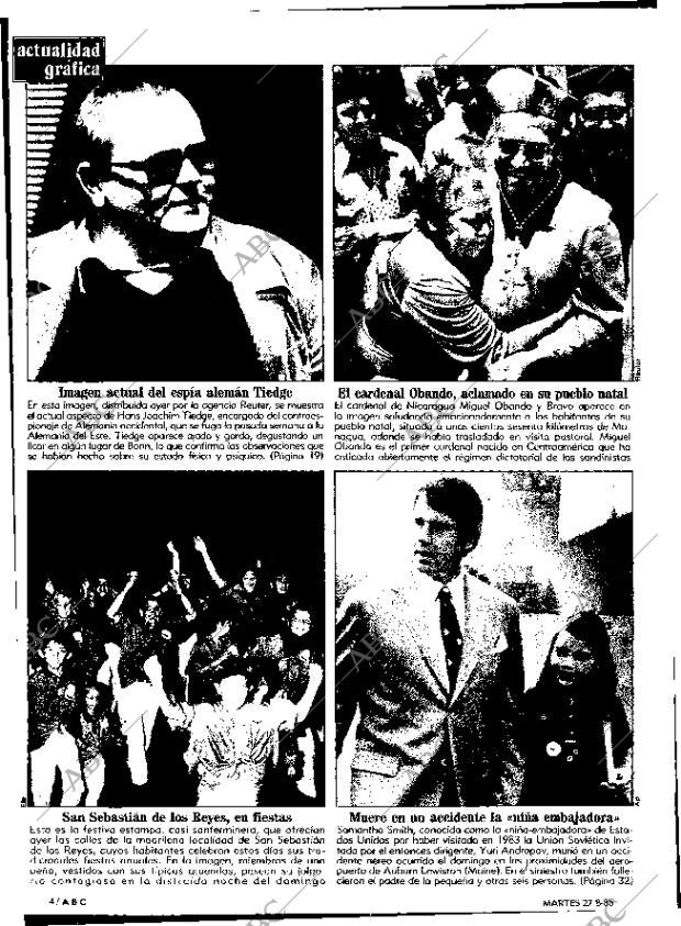ABC MADRID 27-08-1985 página 4