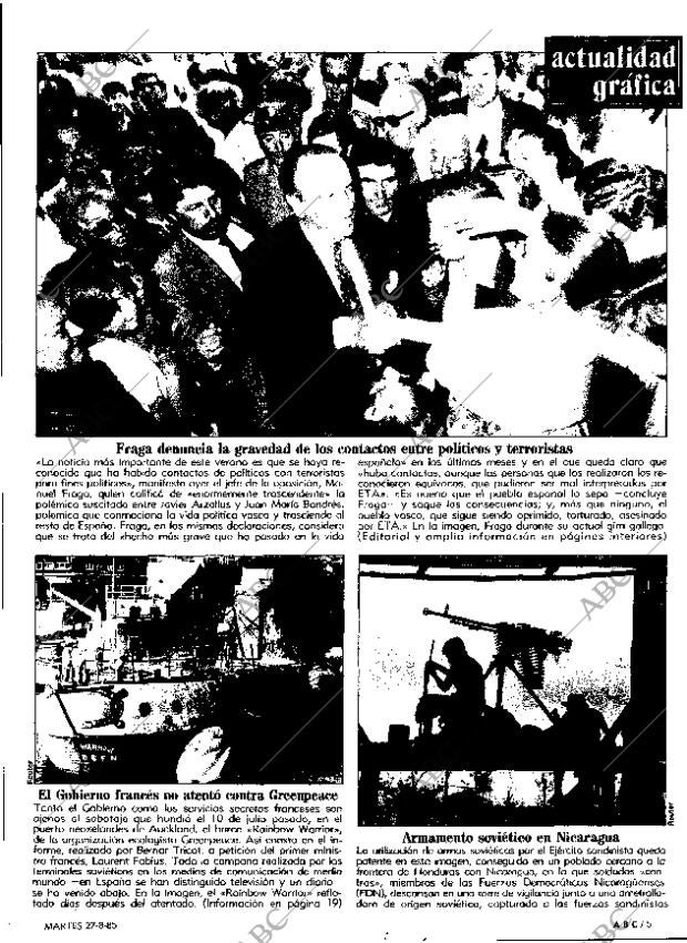 ABC MADRID 27-08-1985 página 5