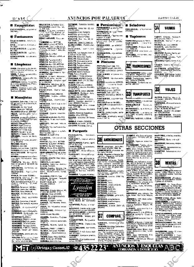 ABC MADRID 27-08-1985 página 60