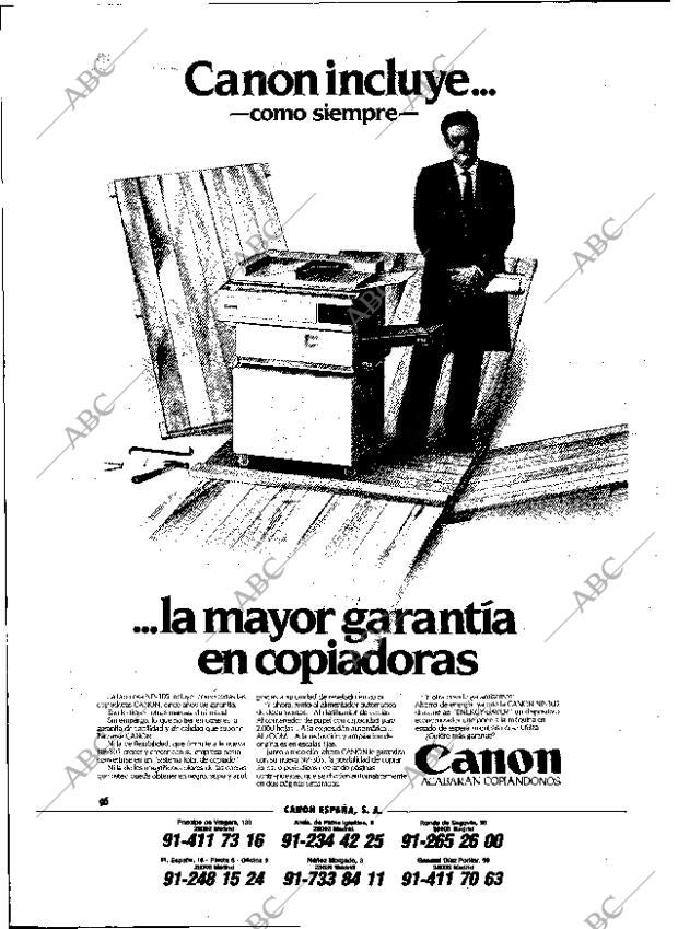 ABC MADRID 27-08-1985 página 8