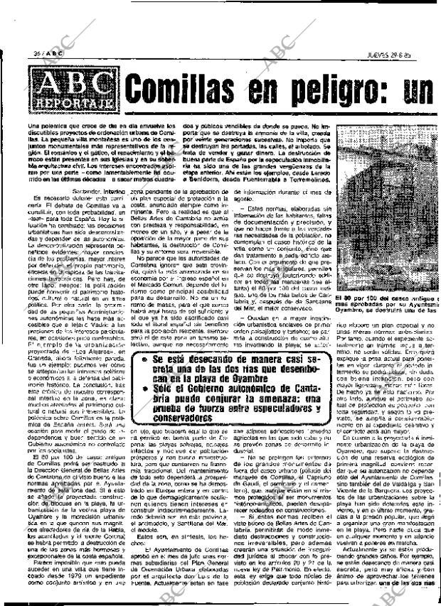 ABC MADRID 29-08-1985 página 36