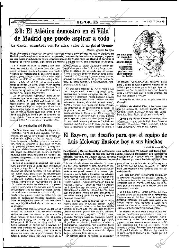 ABC MADRID 29-08-1985 página 44