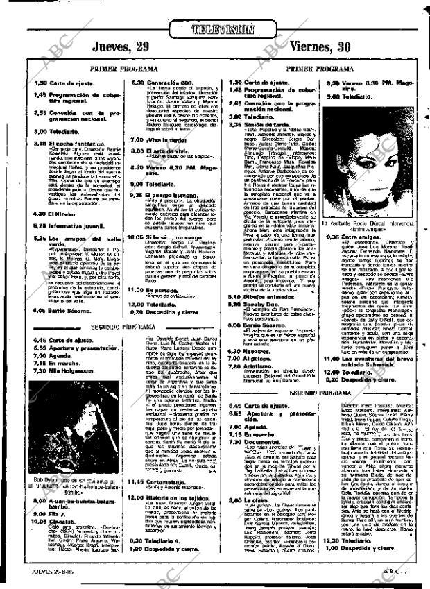 ABC MADRID 29-08-1985 página 71