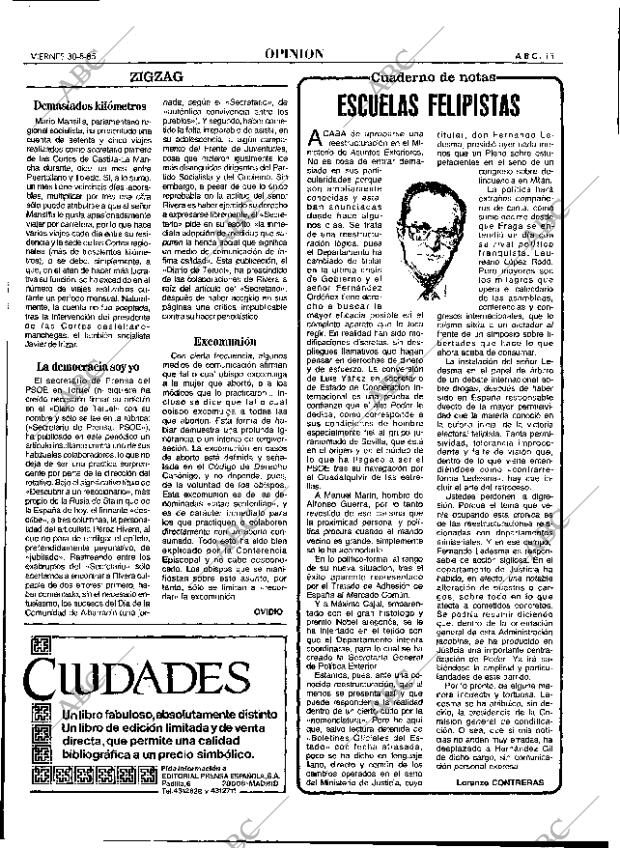 ABC MADRID 30-08-1985 página 13
