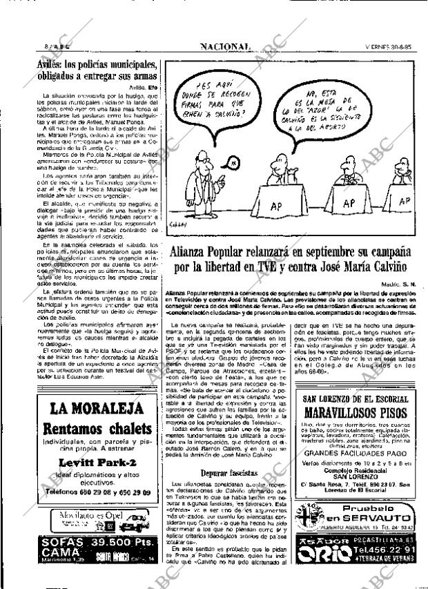 ABC MADRID 30-08-1985 página 18