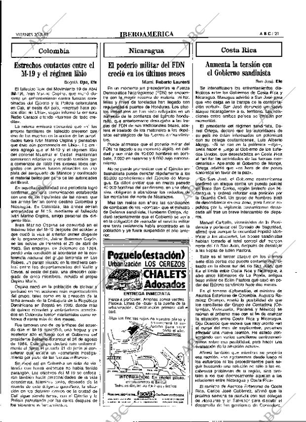 ABC MADRID 30-08-1985 página 21