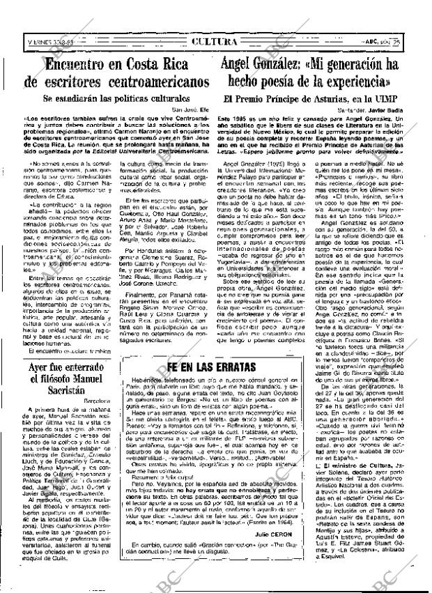 ABC MADRID 30-08-1985 página 25