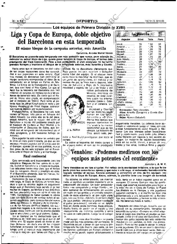 ABC MADRID 30-08-1985 página 38