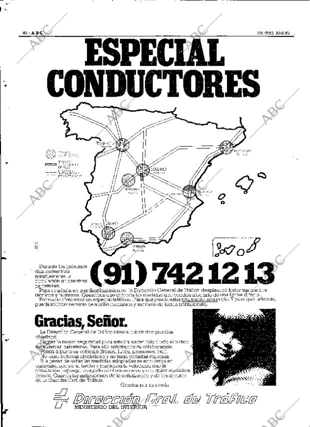 ABC MADRID 30-08-1985 página 40