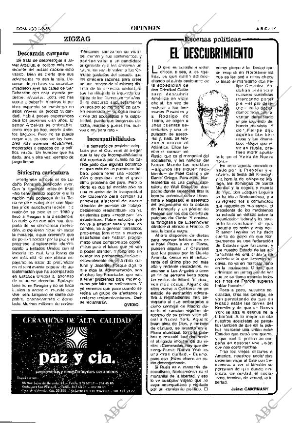 ABC MADRID 01-09-1985 página 17