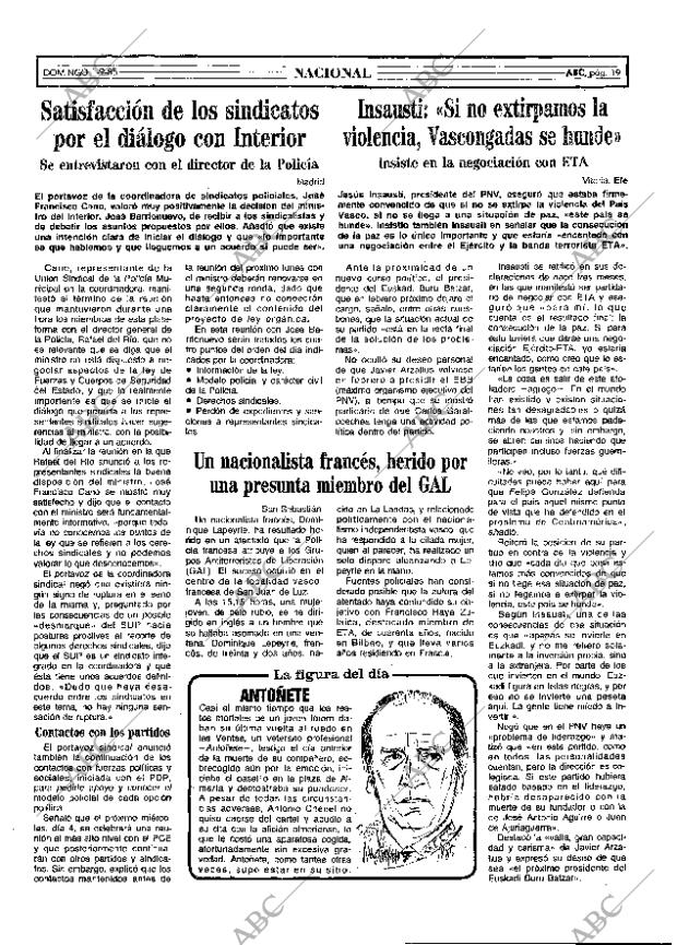 ABC MADRID 01-09-1985 página 19