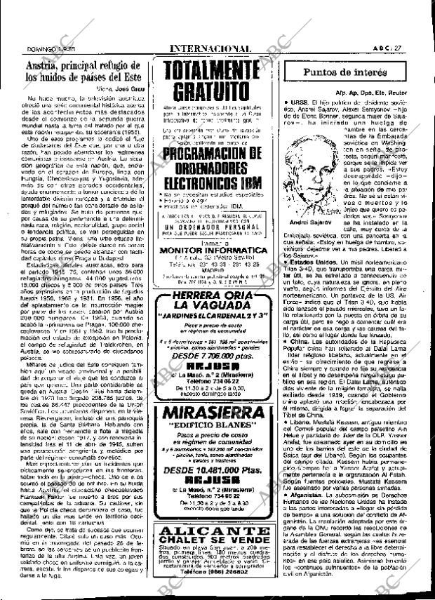 ABC MADRID 01-09-1985 página 27