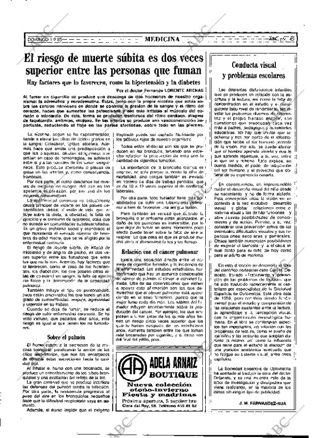 ABC MADRID 01-09-1985 página 45