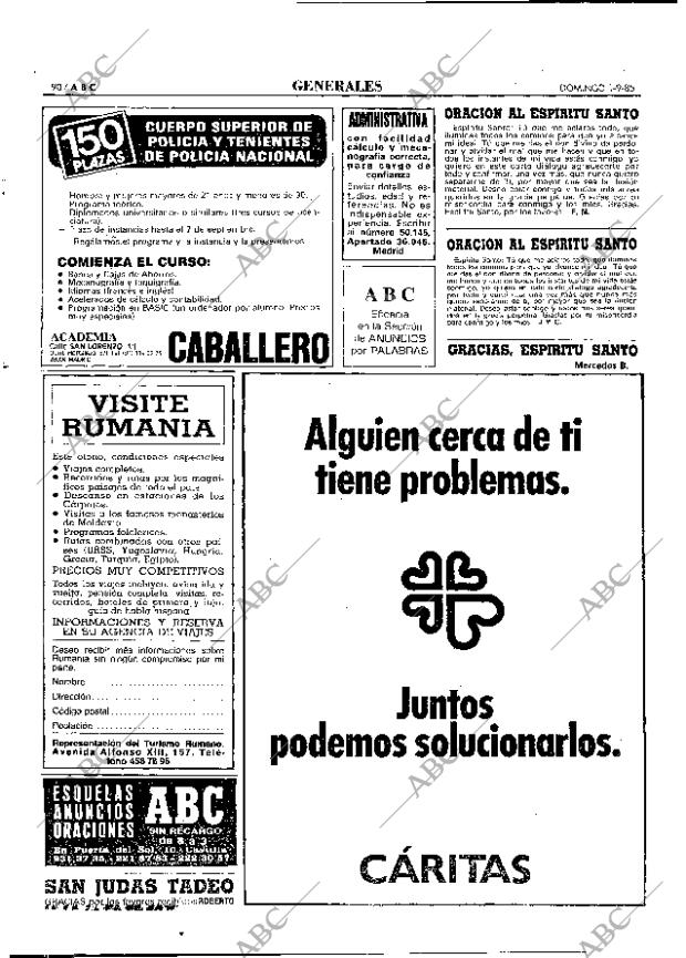 ABC MADRID 01-09-1985 página 90