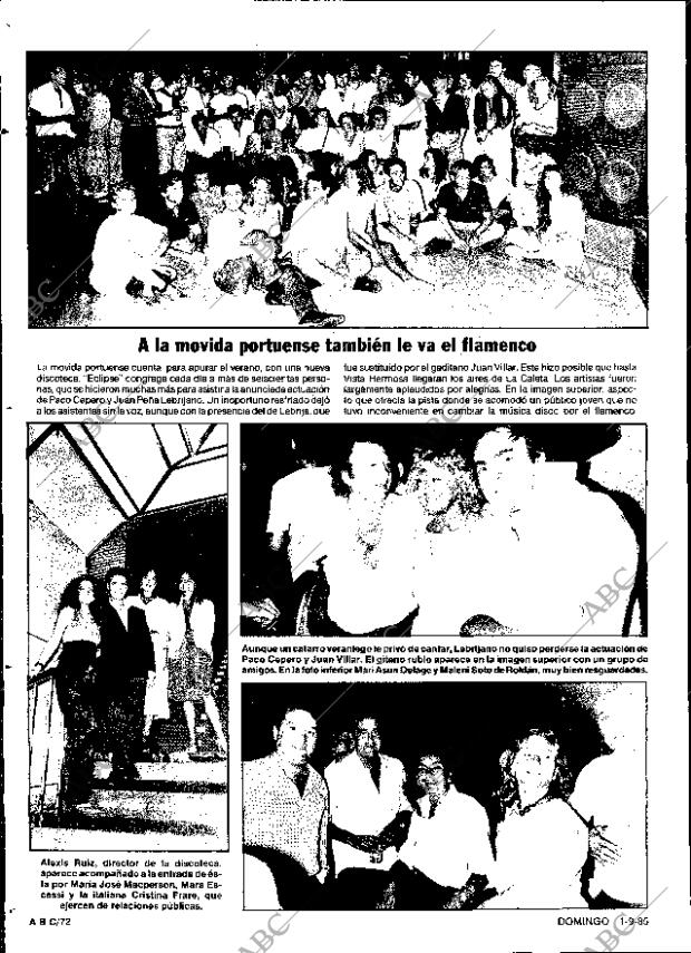 ABC SEVILLA 01-09-1985 página 72