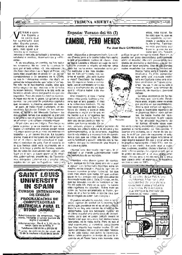ABC MADRID 04-09-1985 página 34